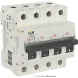IEK ARMAT Автоматический выключатель M10N 4P C 8А
