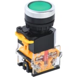 IEK Кнопка управления D8-11T d=22мм 1з+1р с фиксацией зеленая
