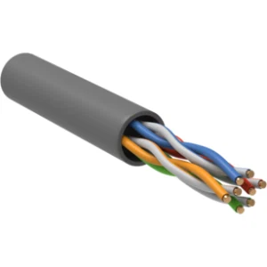 IEK Кабель связи витая пара U/UTP кат.5 CCA 100МГц 4 пары PVC solid 305м серый GENERICA - BC1-C504-111-G IEK Кабель связи витая пара U/UTP кат.5 CCA 100МГц 4 пары PVC solid 305м серый GENERICA - BC1-C504-111-G