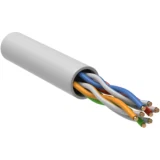 IEK Кабель витая пара U/UTP кат.5E 24AWG 4 пары LSZH INDOOR 1м белый (100м) GENERICA