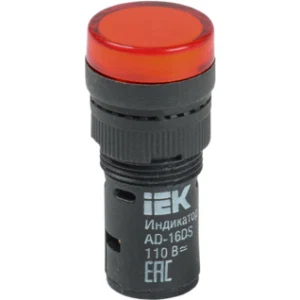 IEK Лампа AD16DS(LED)матрица d=16мм красный 36В AC/DC - BLS10-ADDS-036-K04-16 IEK Лампа AD16DS(LED)матрица d=16мм красный 36В AC/DC - BLS10-ADDS-036-K04-16