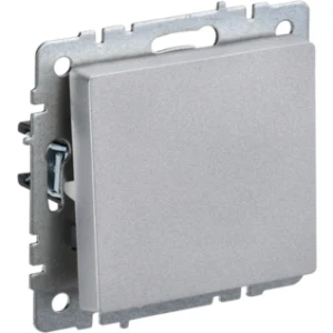 IEK BRITE Выключатель 1-клавишный самовозвратный 10А ВС10-1-4-БрА алюминий - BR-V14-0-10-K47 IEK BRITE Выключатель 1-клавишный самовозвратный 10А ВС10-1-4-БрА алюминий - BR-V14-0-10-K47