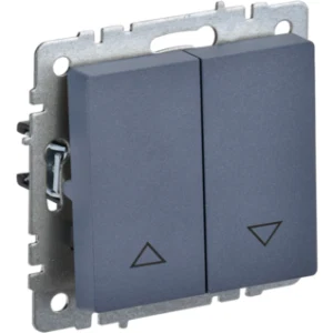 IEK BRITE Выключатель жалюзи 10А ВС10-1-5-БрМ маренго - BR-V15-0-10-K35 IEK BRITE Выключатель жалюзи 10А ВС10-1-5-БрМ маренго - BR-V15-0-10-K35