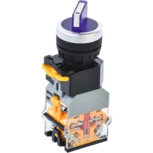 IEK Переключатель D8-11XD2 на 2 положения 1з+1р с подсветкой синий - BSW30-11XD2-3-14-2-K07 IEK Переключатель D8-11XD2 на 2 положения 1з+1р с подсветкой синий - BSW30-11XD2-3-14-2-K07