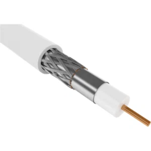 IEK Кабель коаксиальный RG6 CCS 75Ом FPE PVC белый (100м) GENERICA - CC1-R6F1-111-100-G IEK Кабель коаксиальный RG6 CCS 75Ом FPE PVC белый (100м) GENERICA - CC1-R6F1-111-100-G