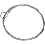 IEK Трос стальной с петлей 10м