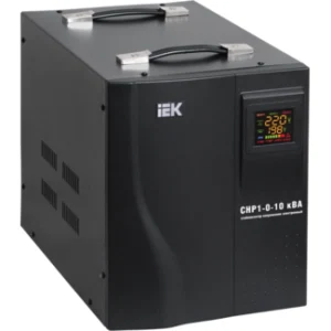 IEK Стабилизатор напряжения переносной HOME 10кВА (СНР1-0-10) - IVS20-1-10000 IEK Стабилизатор напряжения переносной HOME 10кВА (СНР1-0-10) - IVS20-1-10000