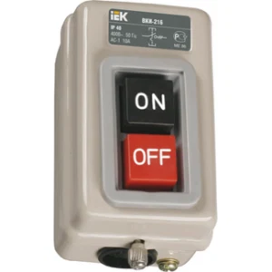 IEK Выключатель ВКИ-211 3Р 6А 230/400В IP40 - KVK10-06-3 IEK Выключатель ВКИ-211 3Р 6А 230/400В IP40 - KVK10-06-3