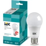 IEK Лампа светодиодная A80 шар 25Вт 230В 4000К E27