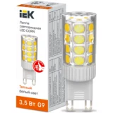 IEK Лампа светодиодная CORN капсула 3,5Вт 230В 3000К керамика G9