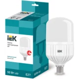 IEK Лампа светодиодная HP 50Вт 230В 4000К E27