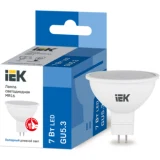 IEK Лампа светодиодная MR16 софит 7Вт 230В 6500К GU5.3