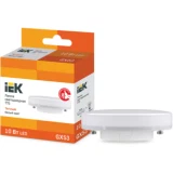 IEK Лампа светодиодная T75 таблетка 10Вт 230В 3000К GX53