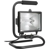 IEK Прожектор галогенный ИО500П (переноска) IP54 черный