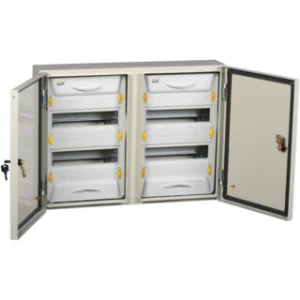 IEK Корпус металлический распределительный ЩРн-2x24з-1 У2 IP54 PRO - MKM16-N-2X24-54-ZU IEK Корпус металлический распределительный ЩРн-2x24з-1 У2 IP54 PRO - MKM16-N-2X24-54-ZU