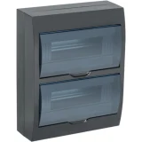 IEK KREPTA 3 Корпус пластиковый ЩРН-П-24 IP41 черный