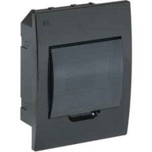 IEK KREPTA 3 Корпус пластиковый ЩРВ-П-6 IP41 черный - MKP12-V-06-41-K02 IEK KREPTA 3 Корпус пластиковый ЩРВ-П-6 IP41 черный - MKP12-V-06-41-K02