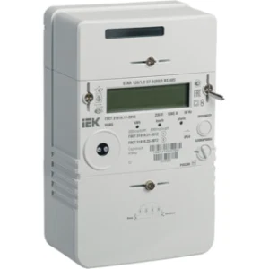 IEK Счетчик электрической энергии однофазный многотарифный STAR 128/1 С7-5(80)Э RS-485 - SME-1C7-80 IEK Счетчик электрической энергии однофазный многотарифный STAR 128/1 С7-5(80)Э RS-485 - SME-1C7-80