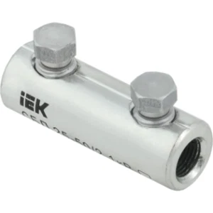 IEK Соединитель болтовой луженый СБЛ 25-50/2 1кВ - UCB11-025-050-02-01 IEK Соединитель болтовой луженый СБЛ 25-50/2 1кВ - UCB11-025-050-02-01