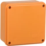 IEK Коробка распаячная огнестойкая ПС 100х100х50мм 6P 4мм2 IP44 гладкие стенки