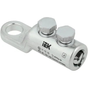 IEK Наконечник болтовой луженый НБЛ 35-150-16/2 35кВ - UNB11-035-150-02-35 IEK Наконечник болтовой луженый НБЛ 35-150-16/2 35кВ - UNB11-035-150-02-35